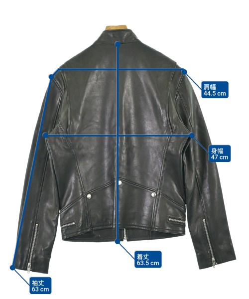 The Kooples（ザクープルス）ライダース 黒 サイズ:S メンズ/2200688346027