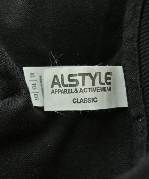 ALSTYLE（アルスタイル）Tシャツ・カットソー 黒 サイズ:xL メンズ/2200713732108