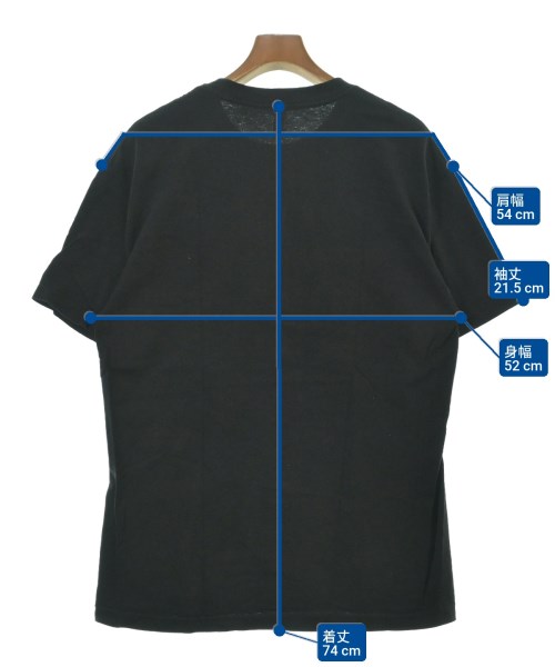 ALSTYLE（アルスタイル）Tシャツ・カットソー 黒 サイズ:L メンズ/2200652793536