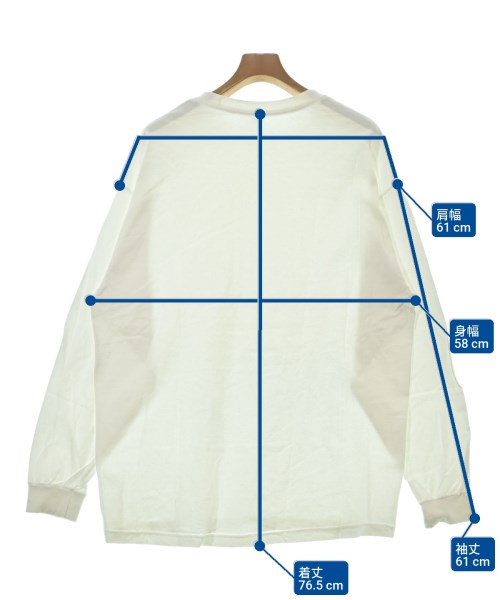 ALSTYLE（アルスタイル）Tシャツ・カットソー 白 サイズ:XL メンズ/2200652793567