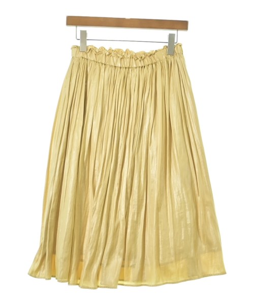 Hampstead（ハムステッド）ひざ丈スカート 黄 サイズ:-(M位) レディース/2200636239043