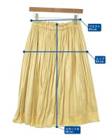 Hampstead（ハムステッド）ひざ丈スカート 黄 サイズ:-(M位) レディース/2200636239043