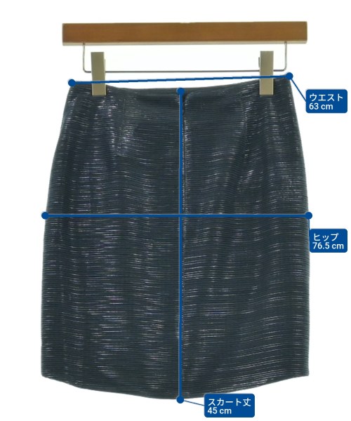 JONATHAN SIMKHAI（ジョナサンシンカイ）ミニスカート 青 サイズ:2(M位) レディース/2200618600076