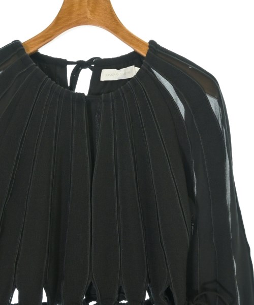 JONATHAN SIMKHAI（ジョナサンシンカイ）ワンピース 黒 サイズ:4(XL位) レディース/2200677386355