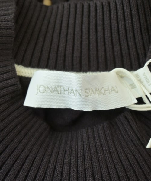 JONATHAN SIMKHAI（ジョナサンシンカイ）ワンピース 茶 サイズ:M レディース/2200693957188