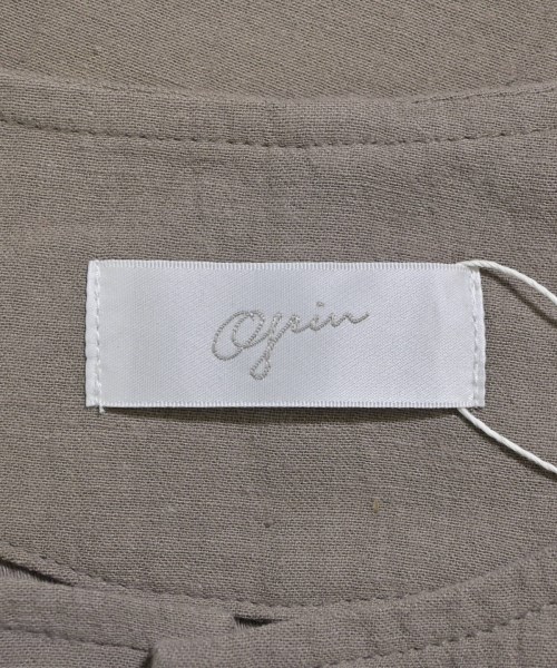 grin（グリン）ノーカラージャケット ベージュ サイズ:2(M位) レディース/2200634129056