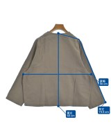 grin（グリン）ノーカラージャケット ベージュ サイズ:2(M位) レディース/2200634129056