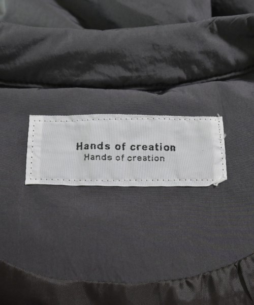 Hands of creation（ハンズオブクリエーション）ダウンジャケット/ダウンベスト グレー サイズ:F レディース/2200634129131