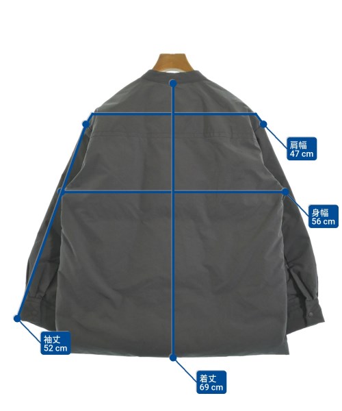 Hands of creation（ハンズオブクリエーション）ダウンジャケット/ダウンベスト グレー サイズ:F レディース/2200634129131