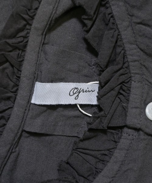 grin（グリン）カジュアルシャツ グレー サイズ:2(M位) レディース/2200634129308