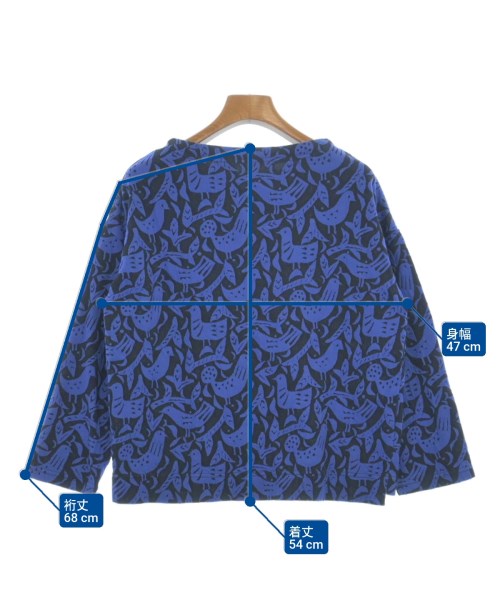 grin（グリン）Tシャツ・カットソー 青 サイズ:2(M位) レディース/2200613612012