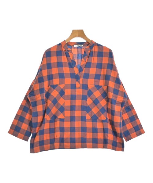 SUNDAY IN BED(サンデーインベッド)カジュアルシャツ オレンジ サイズ:L/2200659405081