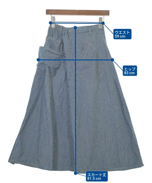 BlueTrick（ブルートリック）ロング・マキシ丈スカート 紺 サイズ:M レディース/2200621069136