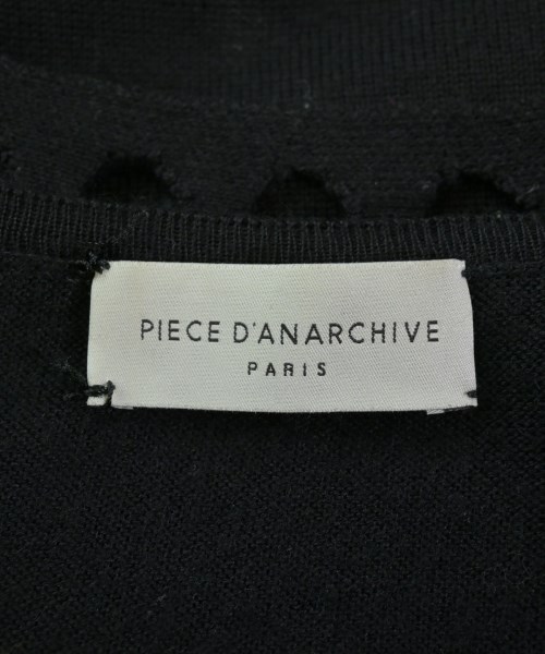 PIECE D'ANARCHIVE（ピエスダナルシヴ）カーディガン 黒 サイズ:2(M位) レディース/2200634172083