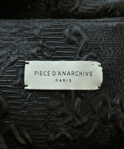 PIECE D'ANARCHIVE（ピエスダナルシヴ）ワンピース 黒 サイズ:-(M位) レディース/2200606584081