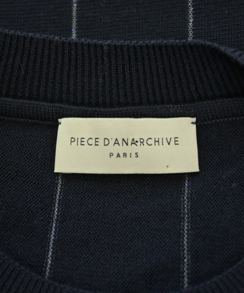 PIECE D'ANARCHIVE（ピエスダナルシヴ）ニット・セーター 紺 サイズ:M レディース/2200606886178