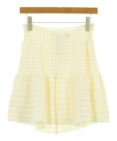 PIECE D'ANARCHIVE(ピエスダナルシヴ)ひざ丈スカート 白 サイズ:-(S位)/2200672911774