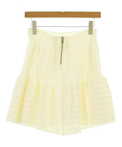 PIECE D'ANARCHIVE（ピエスダナルシヴ）ひざ丈スカート 白 サイズ:-(S位) レディース/2200672911774