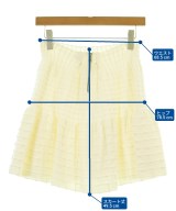 PIECE D'ANARCHIVE（ピエスダナルシヴ）ひざ丈スカート 白 サイズ:-(S位) レディース/2200672911774