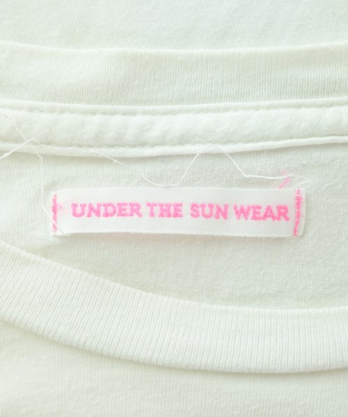 UNDER THE SUN WEAR（アンダーザサンウェア）Tシャツ・カットソー 白 サイズ:XXS レディース/2200695476182