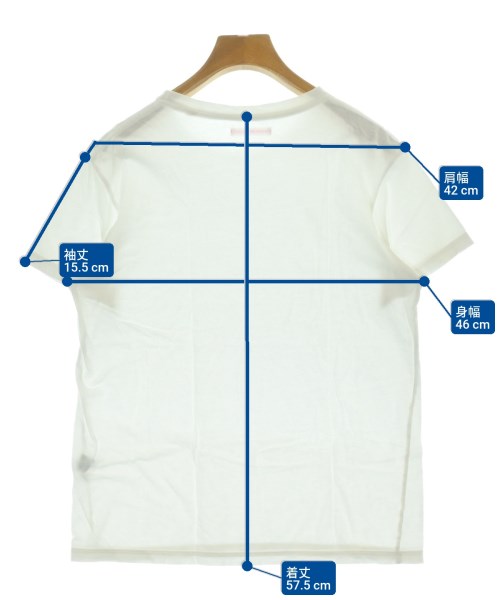 UNDER THE SUN WEAR（アンダーザサンウェア）Tシャツ・カットソー 白 サイズ:XXS レディース/2200695476182