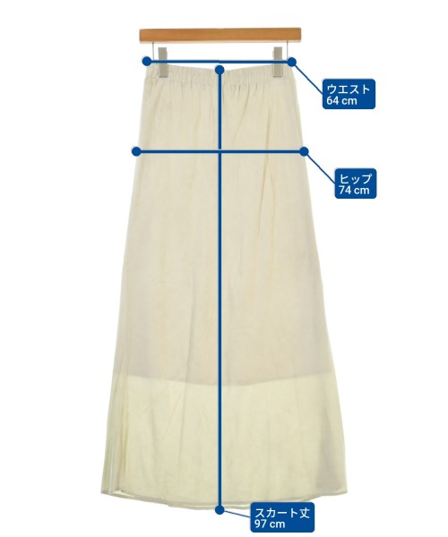 Rosiee（ロージー）ロング・マキシ丈スカート ベージュ サイズ:F レディース/2200678379035