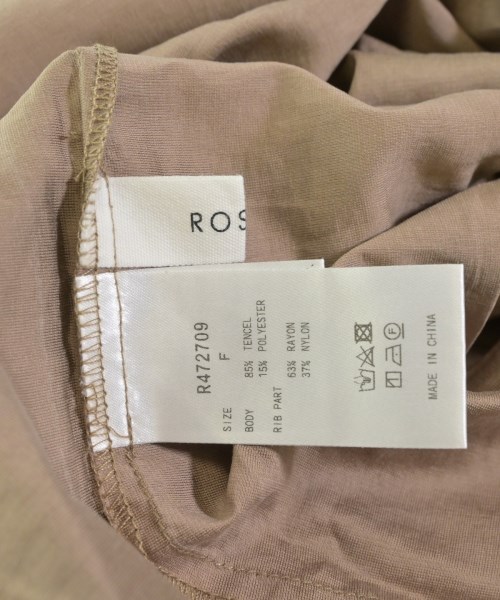 Rosiee（ロージー）ブラウス 茶 サイズ:F レディース/2200646766034