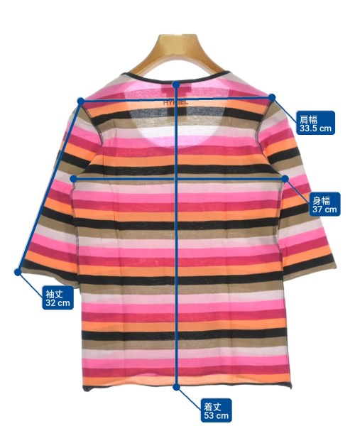 RYKIEL KARMA BODY&SOUL!（リキエル　カルマ　ボディアンドソウル）Tシャツ・カットソー ピンク サイズ:S レディース/2200709794158