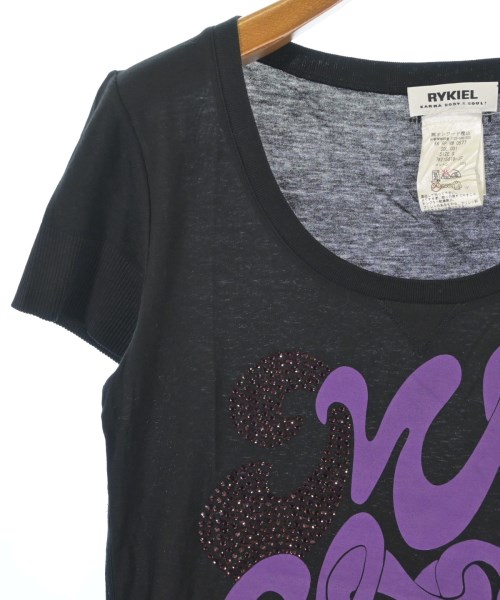 RYKIEL KARMA BODY&SOUL!（リキエル　カルマ　ボディアンドソウル）Tシャツ・カットソー 黒 サイズ:S レディース/2200702519390