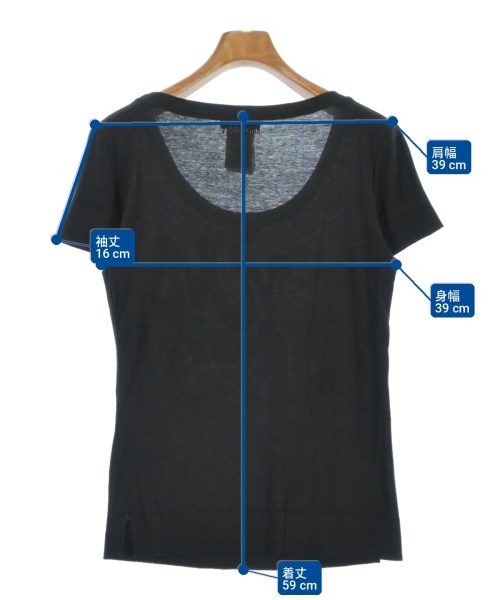 RYKIEL KARMA BODY&SOUL!（リキエル　カルマ　ボディアンドソウル）Tシャツ・カットソー 黒 サイズ:S レディース/2200702519390