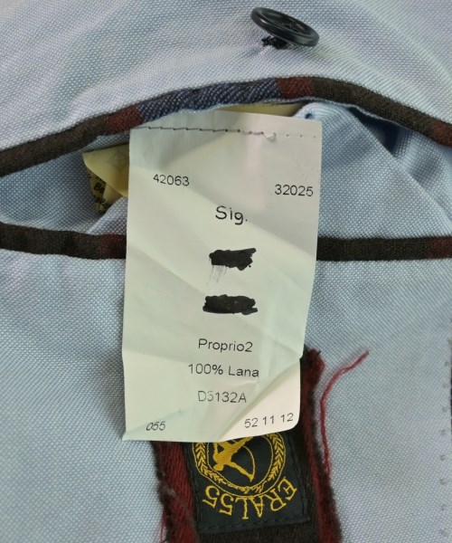 ERAL55（エラルチンクアンタチンクエ）テーラードジャケット 青 サイズ:-(L位) メンズ/2200642027023