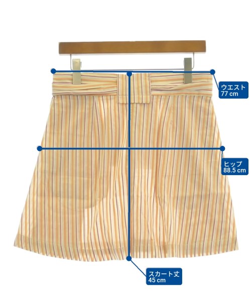 SAMSOE&SAMSOE（サムソエアンドサムソエ）ミニスカート その他（柄物・カラフル） サイズ:S レディース/2200618600212