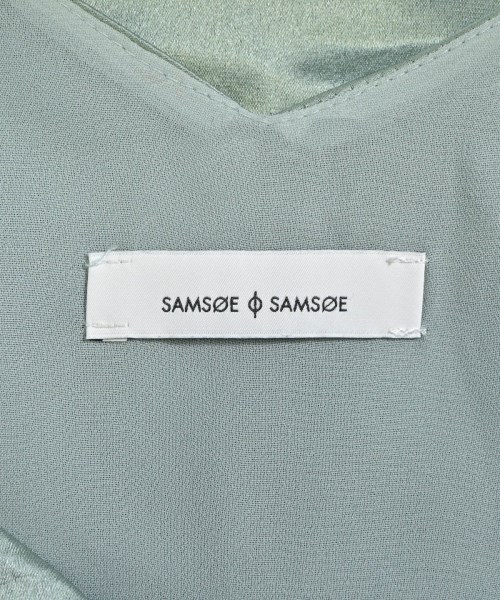 SAMSOE&SAMSOE（サムソエアンドサムソエ）ブラウス 緑 サイズ:XXS レディース/2200676230031