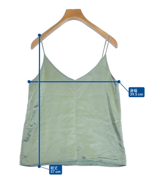 SAMSOE&SAMSOE（サムソエアンドサムソエ）ブラウス 緑 サイズ:XXS レディース/2200676230031