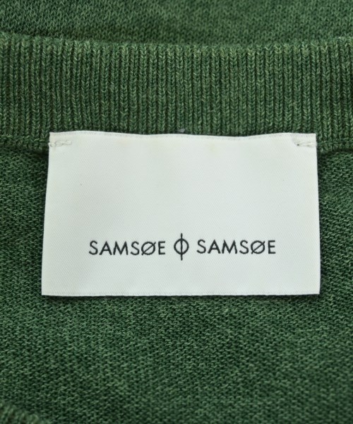 SAMSOE&SAMSOE（サムソエアンドサムソエ）ニット・セーター 緑 サイズ:S レディース/2200712902113