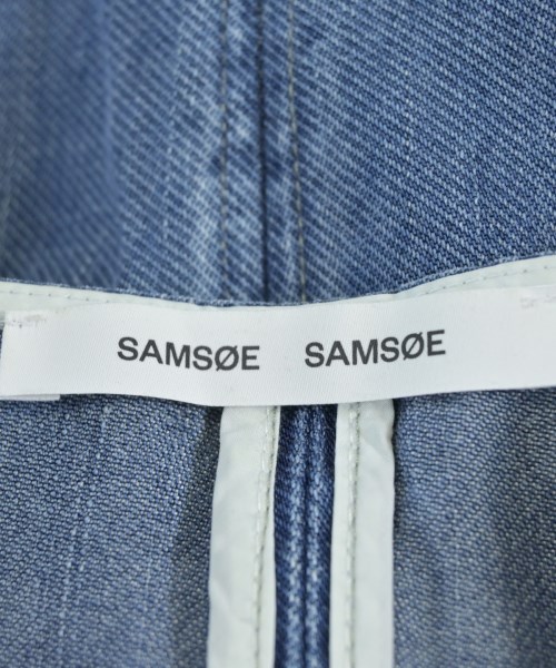 SAMSOE&SAMSOE（サムソエアンドサムソエ）ワンピース 青 サイズ:-(M位) レディース/2200717846085
