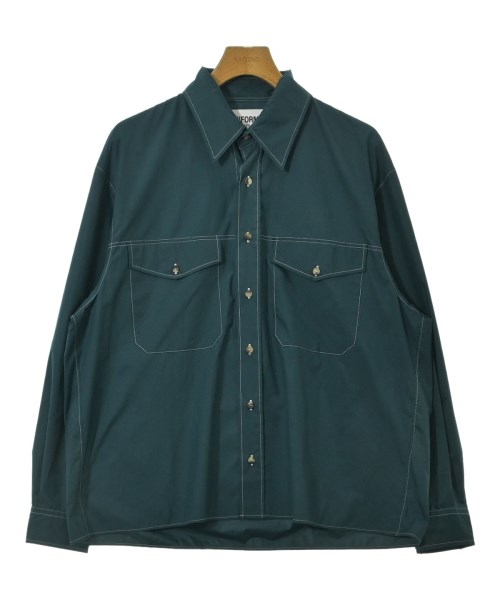 UNIFORM(ユニフォーム)カジュアルシャツ 緑 サイズ:M/2200679304111