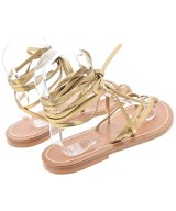 K JACQUES（ケイジャック）サンダル ゴールド サイズ:EU38(24.5cm位) レディース/2200714386027