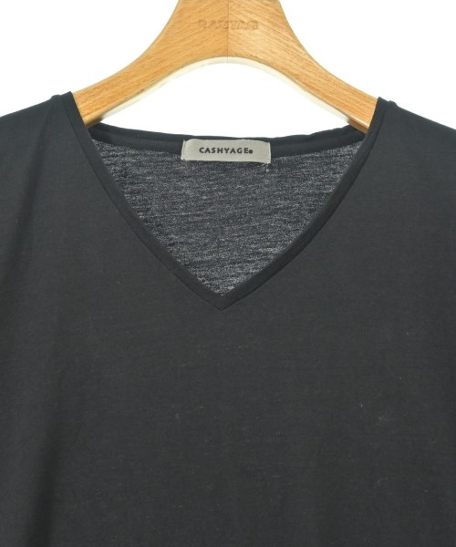 CASHYAGE（カシヤージュ）Tシャツ・カットソー 黒 サイズ:46(M位) メンズ/2200615473031