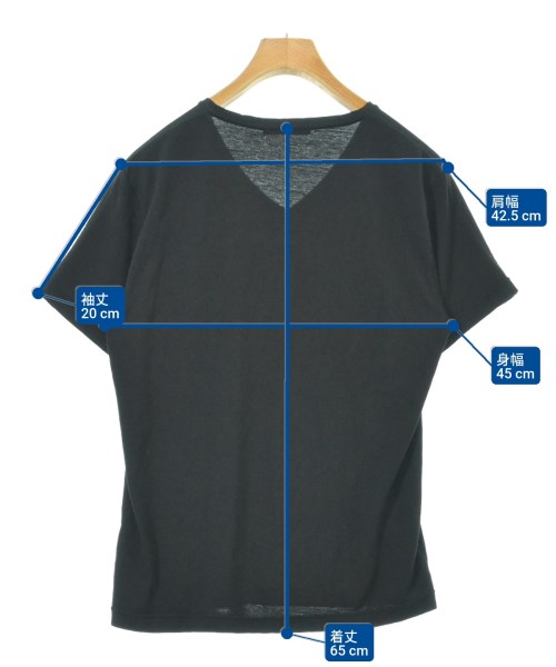 CASHYAGE（カシヤージュ）Tシャツ・カットソー 黒 サイズ:46(M位) メンズ/2200615473031