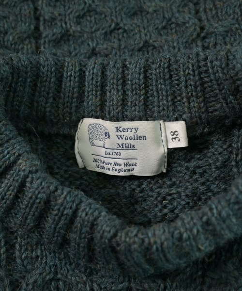 Kerry Woollen Mills（ケリーウーレンミルズ）ニット・セーター 緑 サイズ:38(M位) メンズ/2200644033138