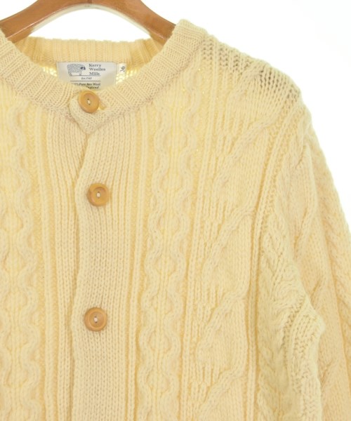 Kerry Woollen Mills（ケリーウーレンミルズ）カーディガン 白 サイズ:36(S位) メンズ/2200658111044