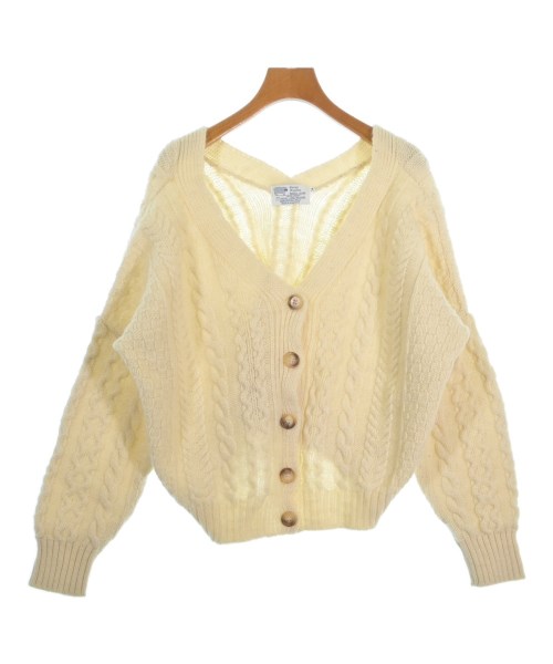 Kerry Woollen Mills(ケリーウーレンミルズ)カーディガン 白 サイズ:34(XS位)/2200658548024