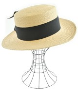 Truffaux（トゥルーフォー）ストローハット ベージュ サイズ:M レディース/2200695811105