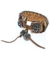 Robert Warner（ロバート ワーナー）ブレスレット・バングル ベージュ サイズ:- メンズ/2200624037125