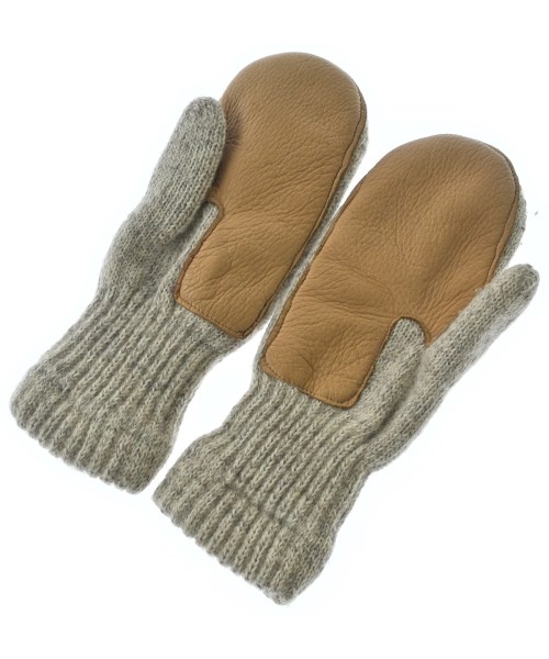 NEWBERRY KNITTING（ニューベリー　ニッティング）手袋 ベージュ サイズ:- メンズ/2200723502111