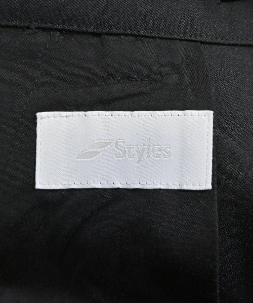 Styles（スタイルス）スラックス 黒 サイズ:M メンズ/2200677080130