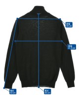 Alessandro Luppi（アレッサンドロルッピ）ニット・セーター 黒 サイズ:46(M位) メンズ/2200639603032