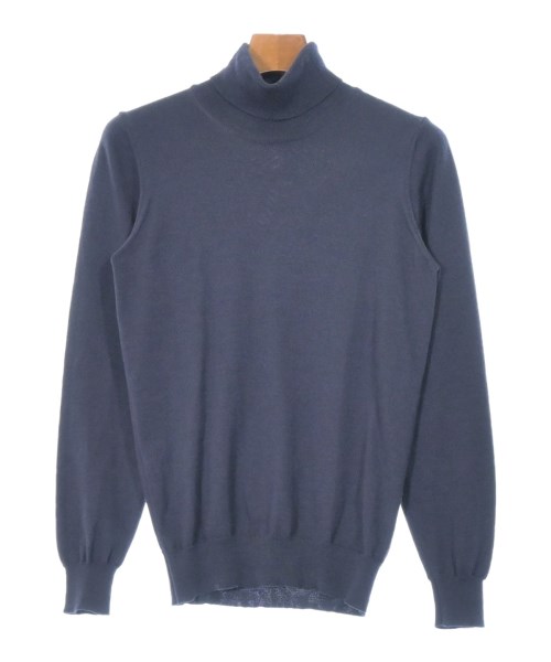Alessandro Luppi(アレッサンドロルッピ)ニット・セーター 紺 サイズ:44(S位)/2200671276041