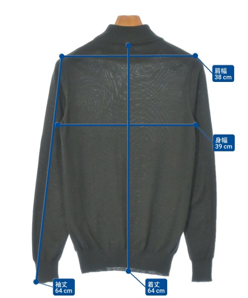 Alessandro Luppi（アレッサンドロルッピ）ニット・セーター カーキ サイズ:44(S位) メンズ/2200671276089